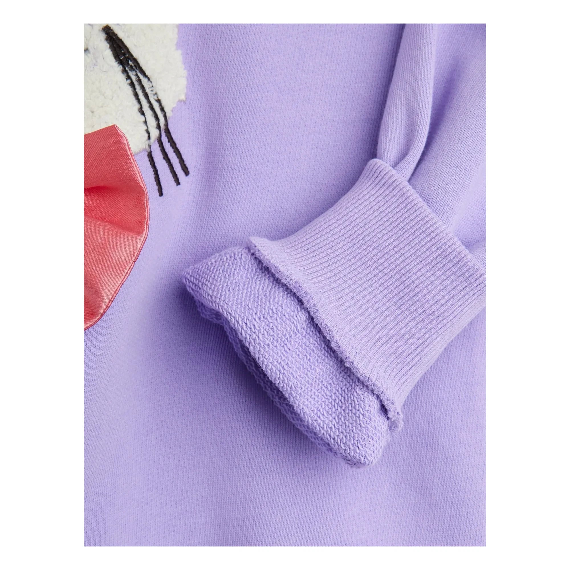 Mini Rodini - Sweatshirt Katze Bio-Baumwolle | Lila