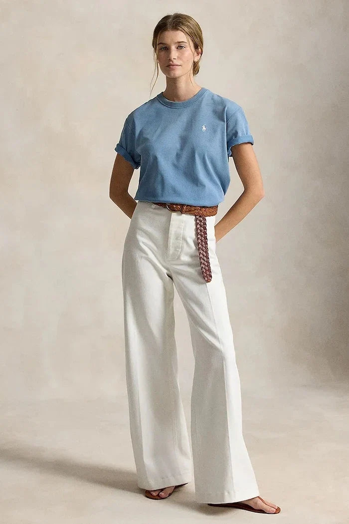 Polo Ralph Lauren pamuklu kadın tişörtü