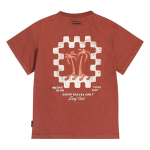 Tumble N'Dry – Oversize T-Shirt Port Douglas Recycelte Baumwolle | Rust