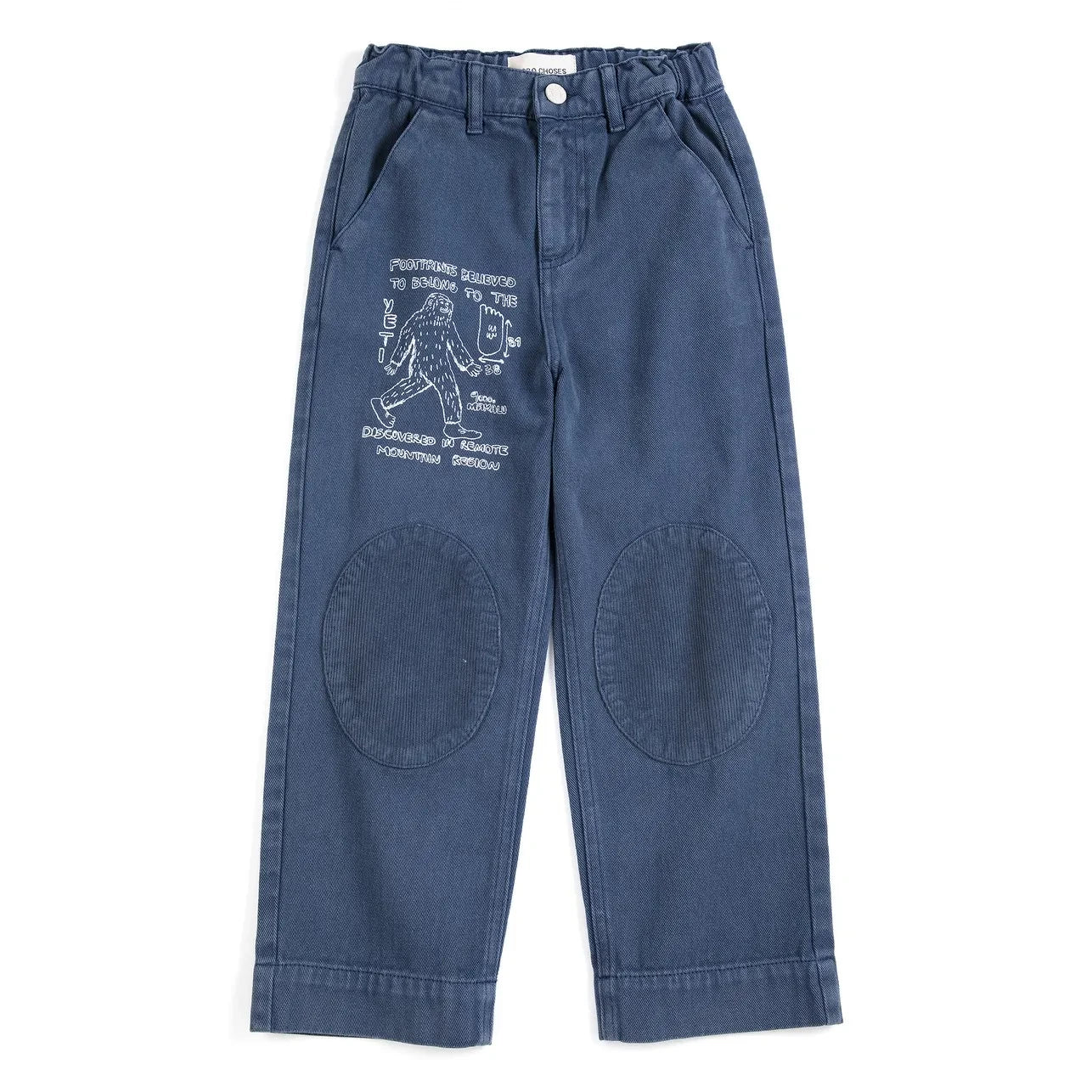 Bobo Choses - Patch-Hose aus Bio-Baumwolle | Blau