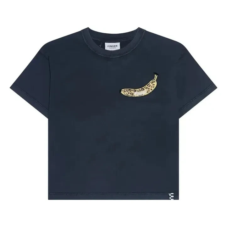 Finger in the nose - Queen T-shirt Organik pamuk | Siyah