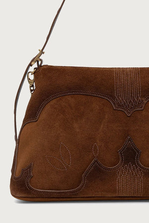 Kadın süet crossbody çanta JIM