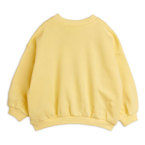 Mini Rodini - Hayvanlı Organic Cotton Sweat Patch | Sarı