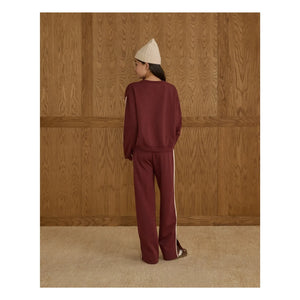 Rylee + Cru - Trim Sweat | Bordo