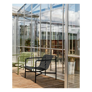 Hay - Palissade Lounge Chair Designed by Ronan and Erwan Bouroullec | Charcoal Gray