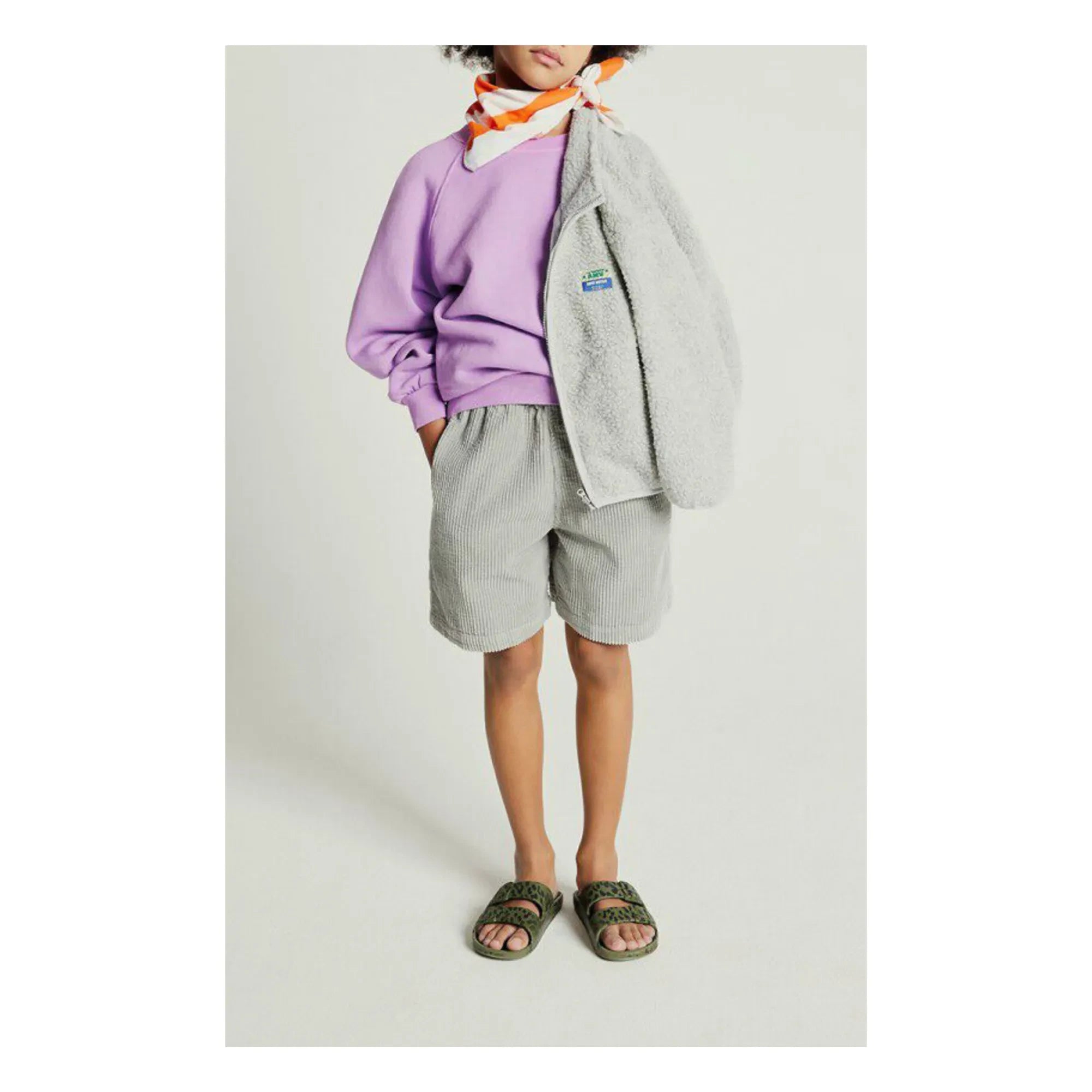 American Vintage - Hoktown Sherpa Jacket | Heather White