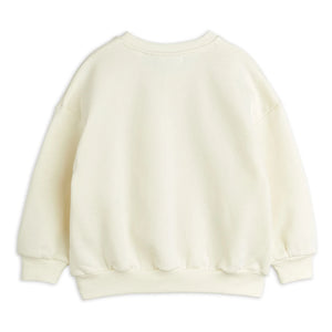 Mini Rodini - Mini Rodini Society Organic Cotton Sweatshirt | Ecru