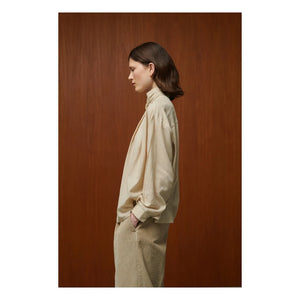 BELLEPIECE - Lee Seidenbluse | Latte