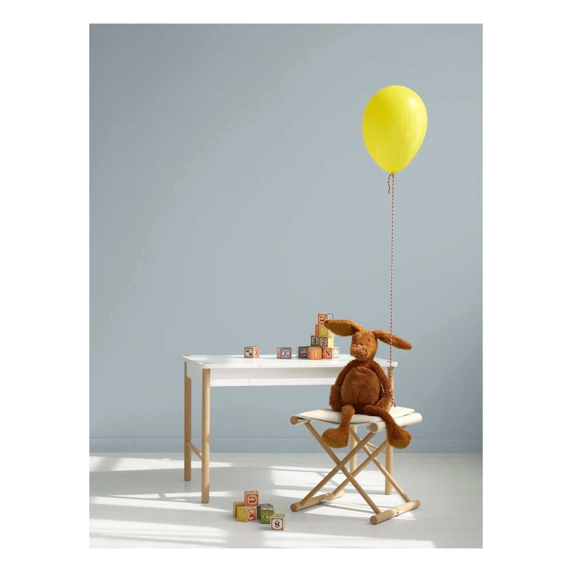 Oliver Furniture - Camp Meşe Oyun Masası | Beyaz