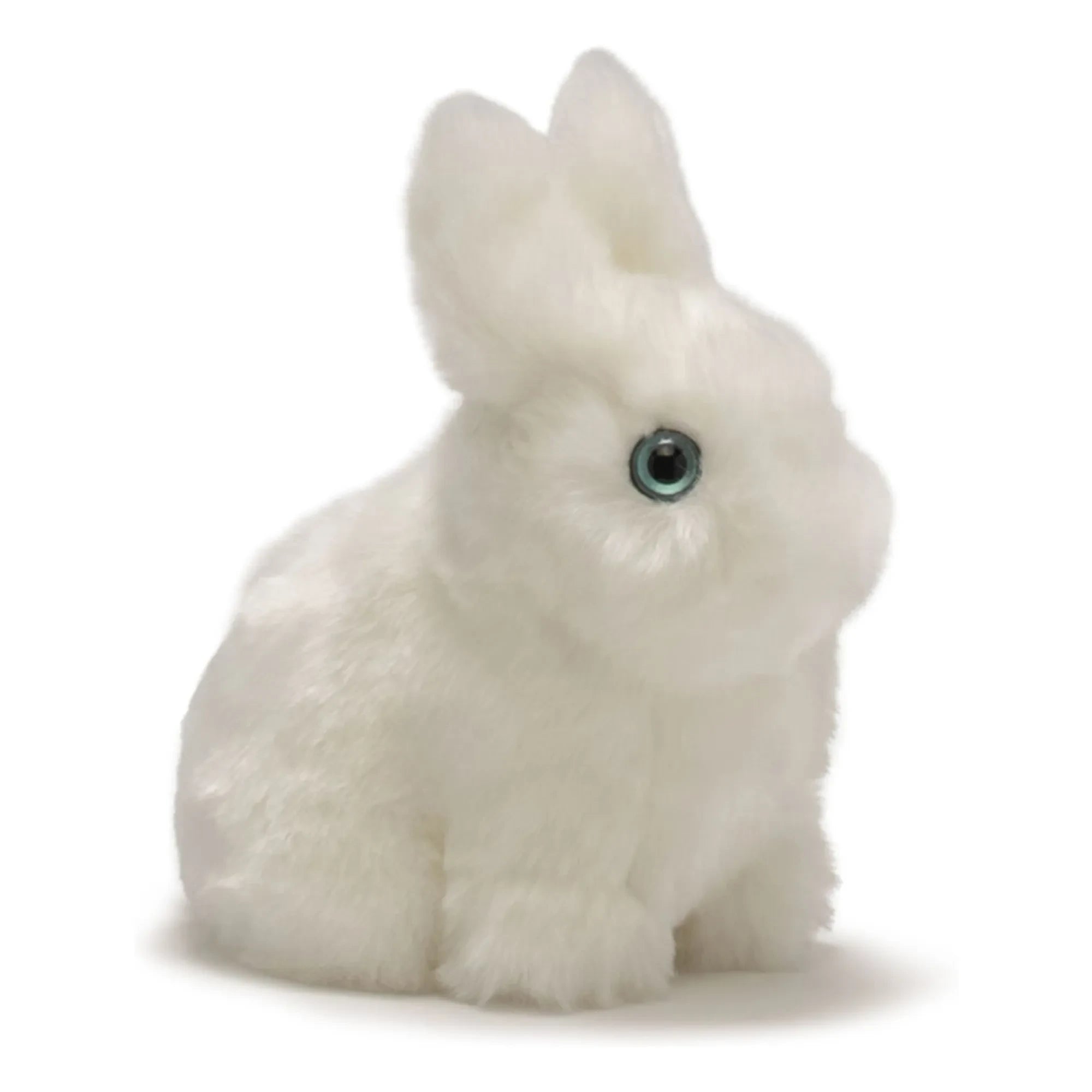 La Pelucherie - Léon tavşan peluş 15 cm | Beyaz