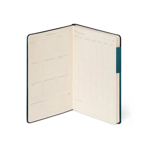 Legami - Lined Notebook with Monochrome Soft Cover - Deep Teal - My Notebook