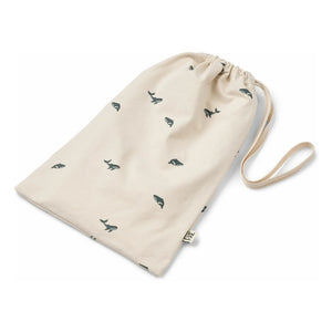Liewood - Birk Baleines organik pamuklu pijama | Ecru