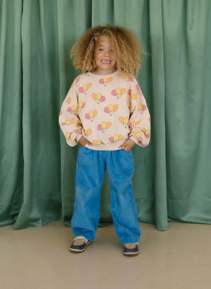 We Are Kids - Elia Fitilli Kadife Pantolon | Mavi
