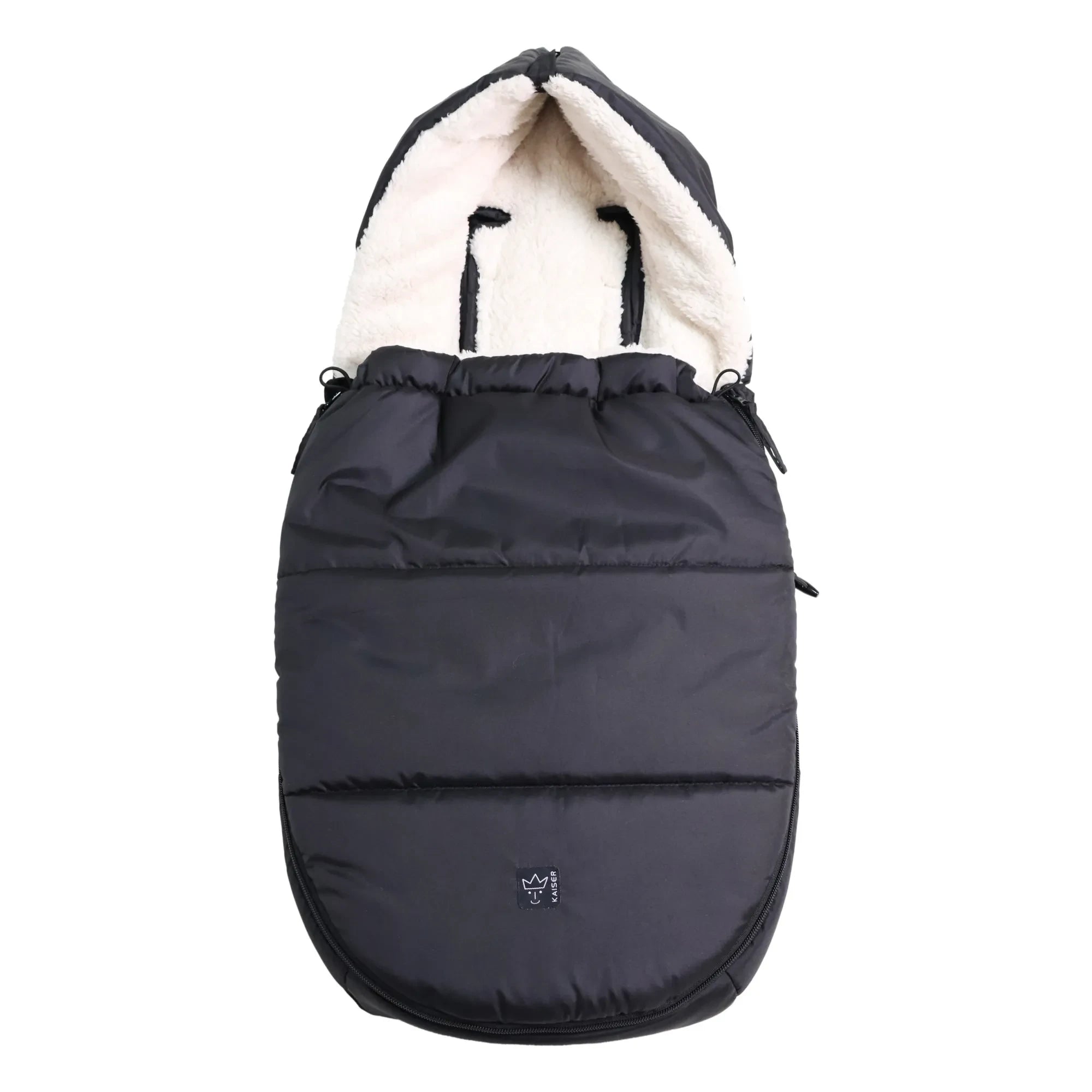 Kaiser - Sherpa Fleece Hoodie 2.0 Universal Footmuff | Black