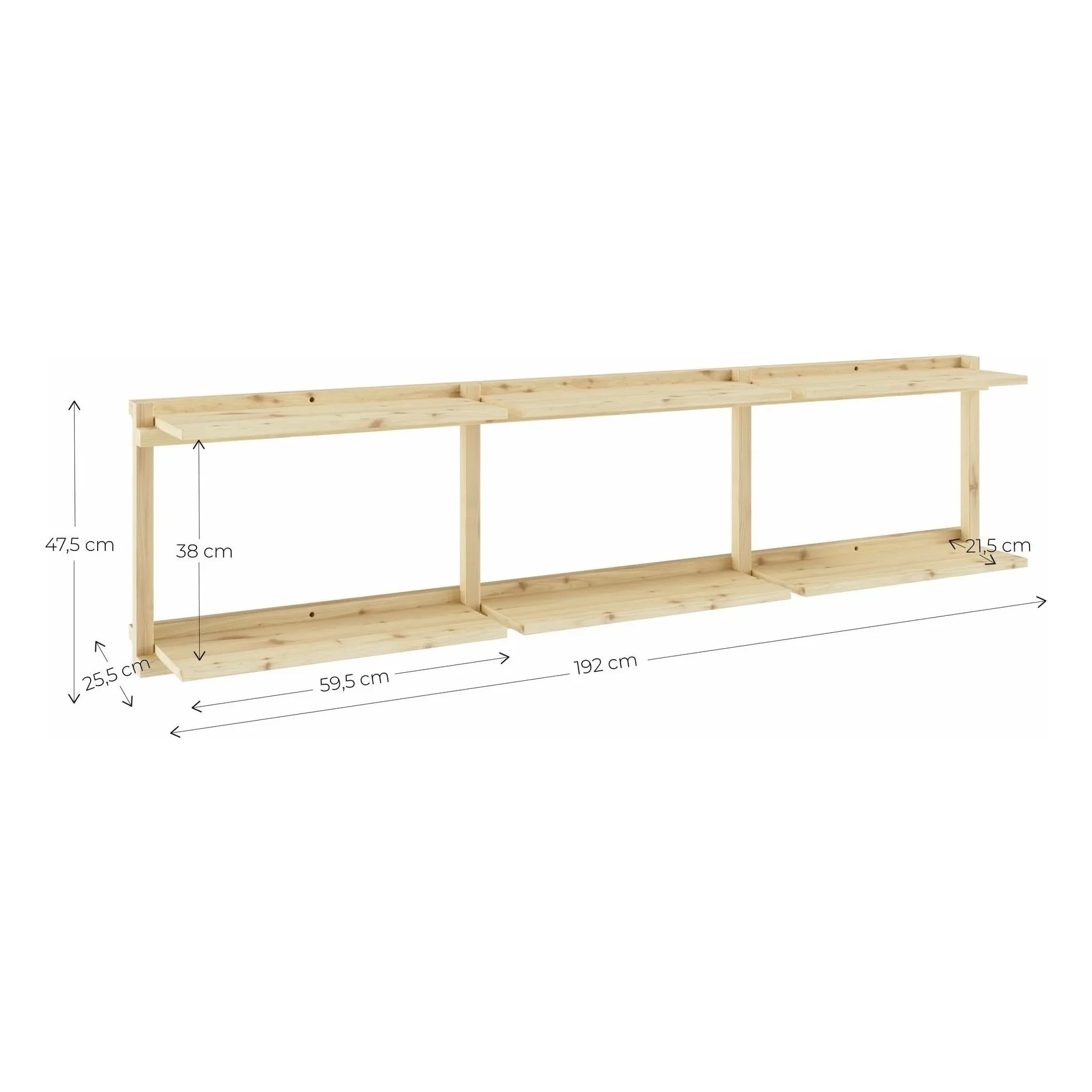 Karup Design - Groove Regale 47.5x192 cm