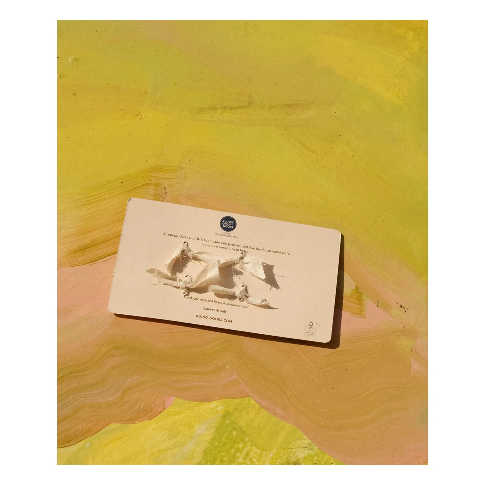 Doing Goods - Posy tereyağı bıçakları - 2'li Set | Yeşil