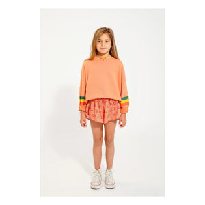 Piupiuchick - Etoile organik pamuk sweatshirt | Mercan