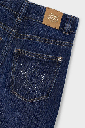 Çocuklar için wide leg kot pantolon