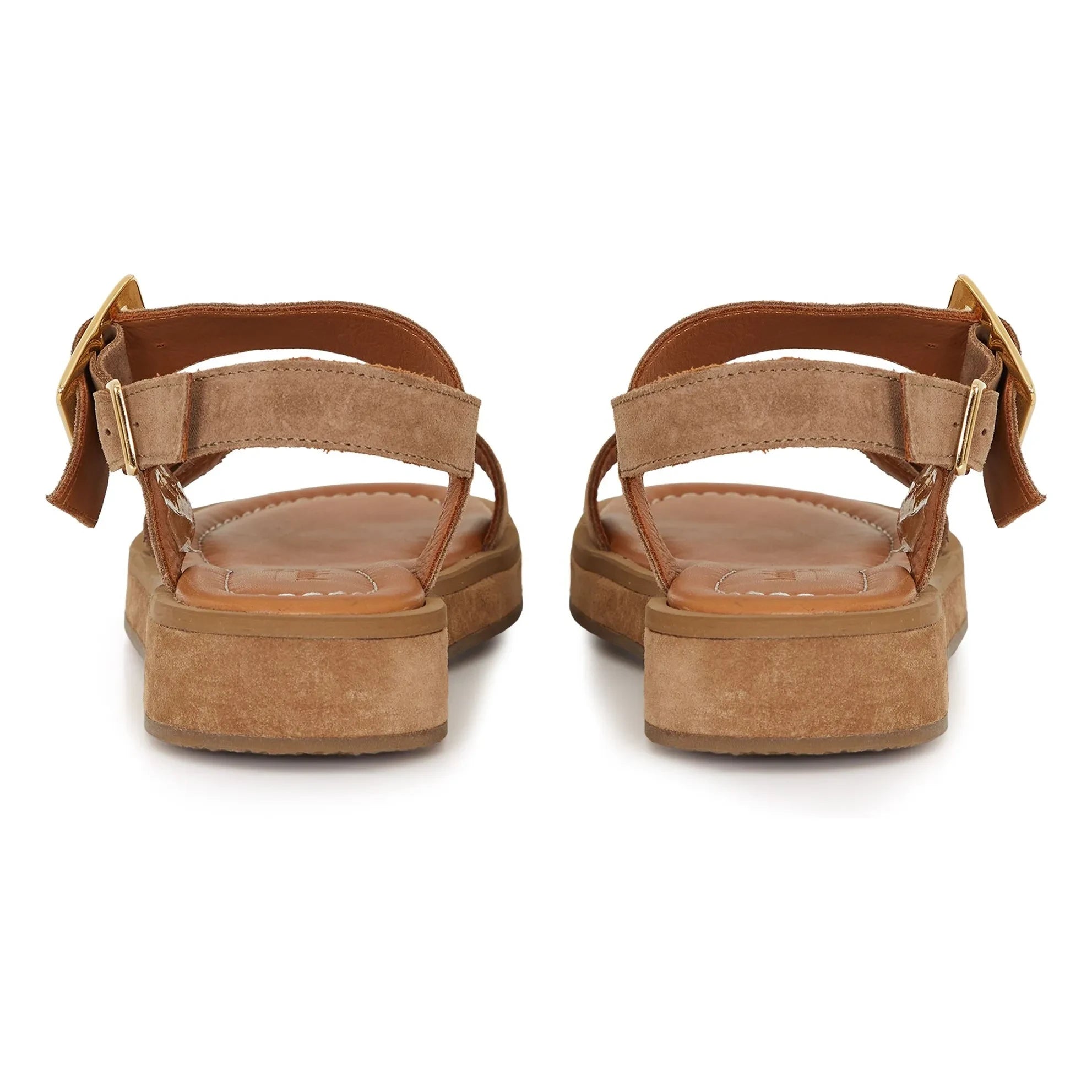 Anthology Paris - Ottawa Süet Sandalet | Natural