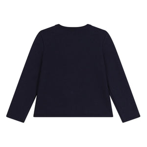 Petit Bateau - Molleton Strickjacke | Marineblau