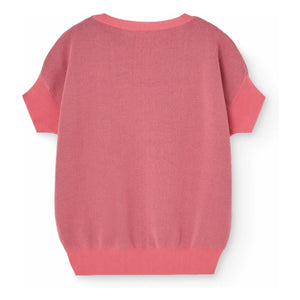 The Animals Observatory - Rosa Kurzarm-Pullover