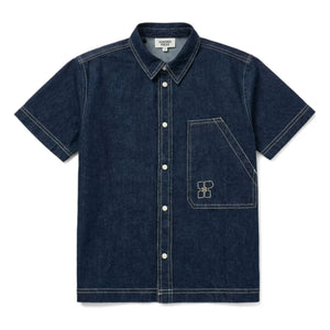 Hundred Pieces - Wayne Denim Shirt | Dark Blue