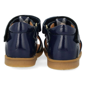 Angulus - Kareli sandaletler | Lacivert