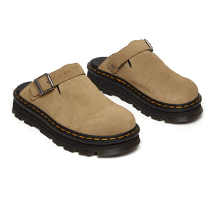 Dr Martens - ZebZag Wildleder Pantoletten | Sand