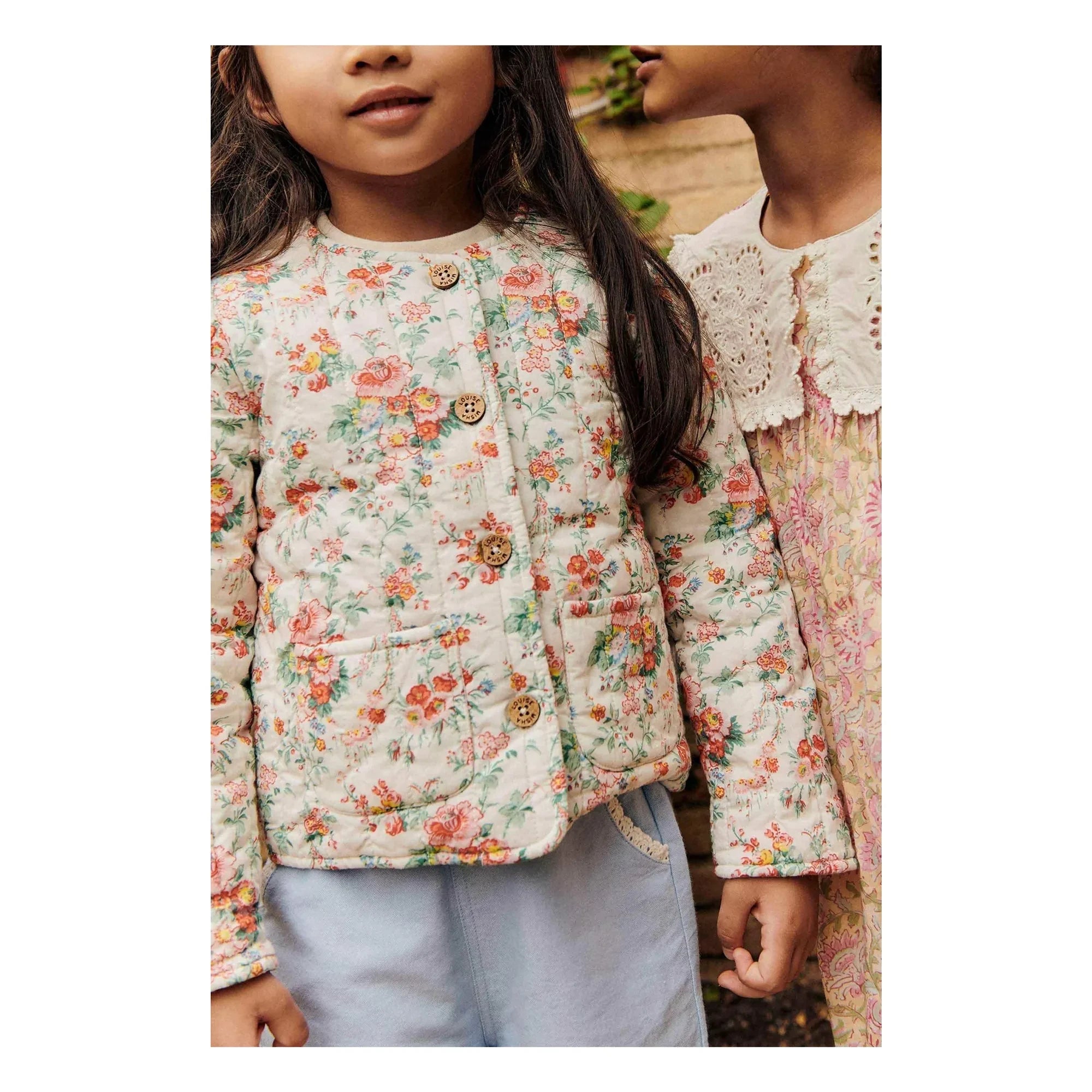 Louise Misha - Astrid Organic Cotton Jacket | Cream