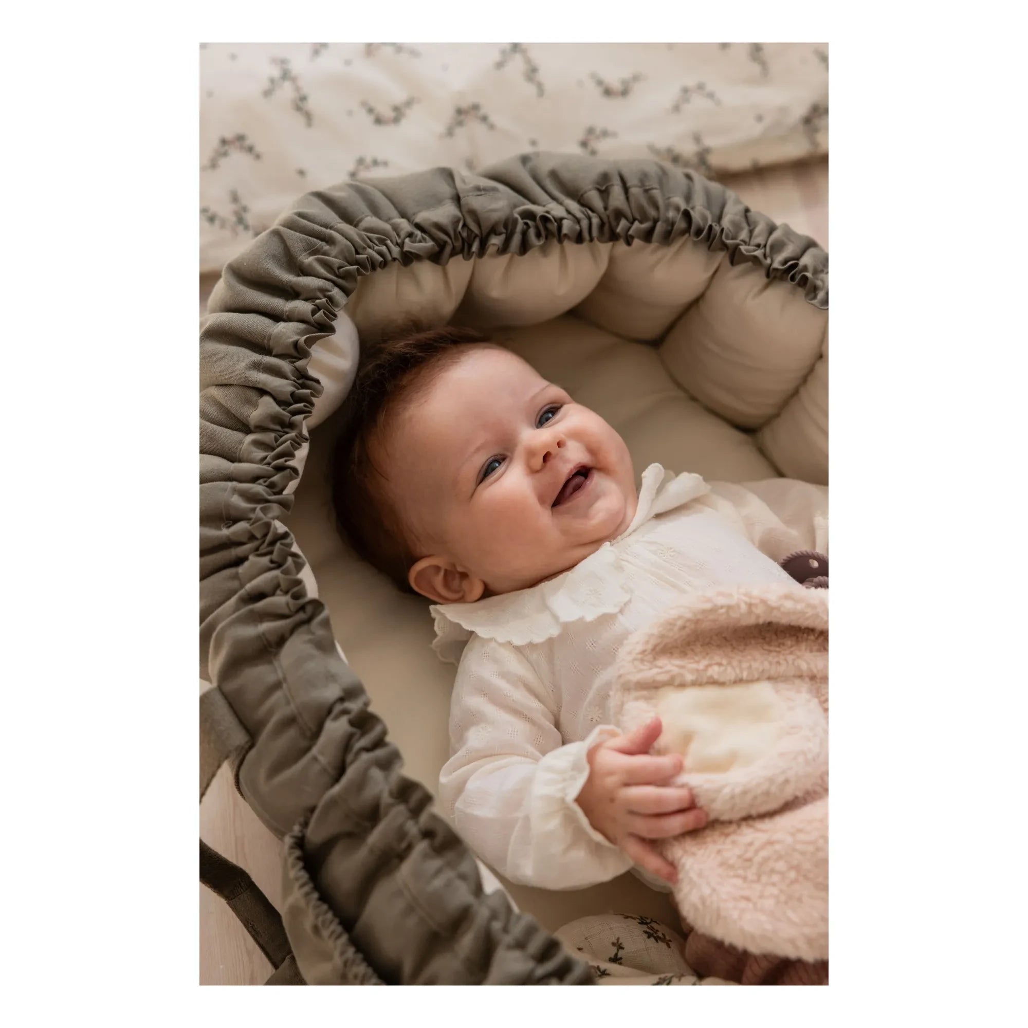 Sebra - 3-in-1 Babybett | Olive