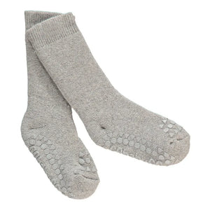 GOBABYGO - Rutschfeste Baumwollsocken | Grau