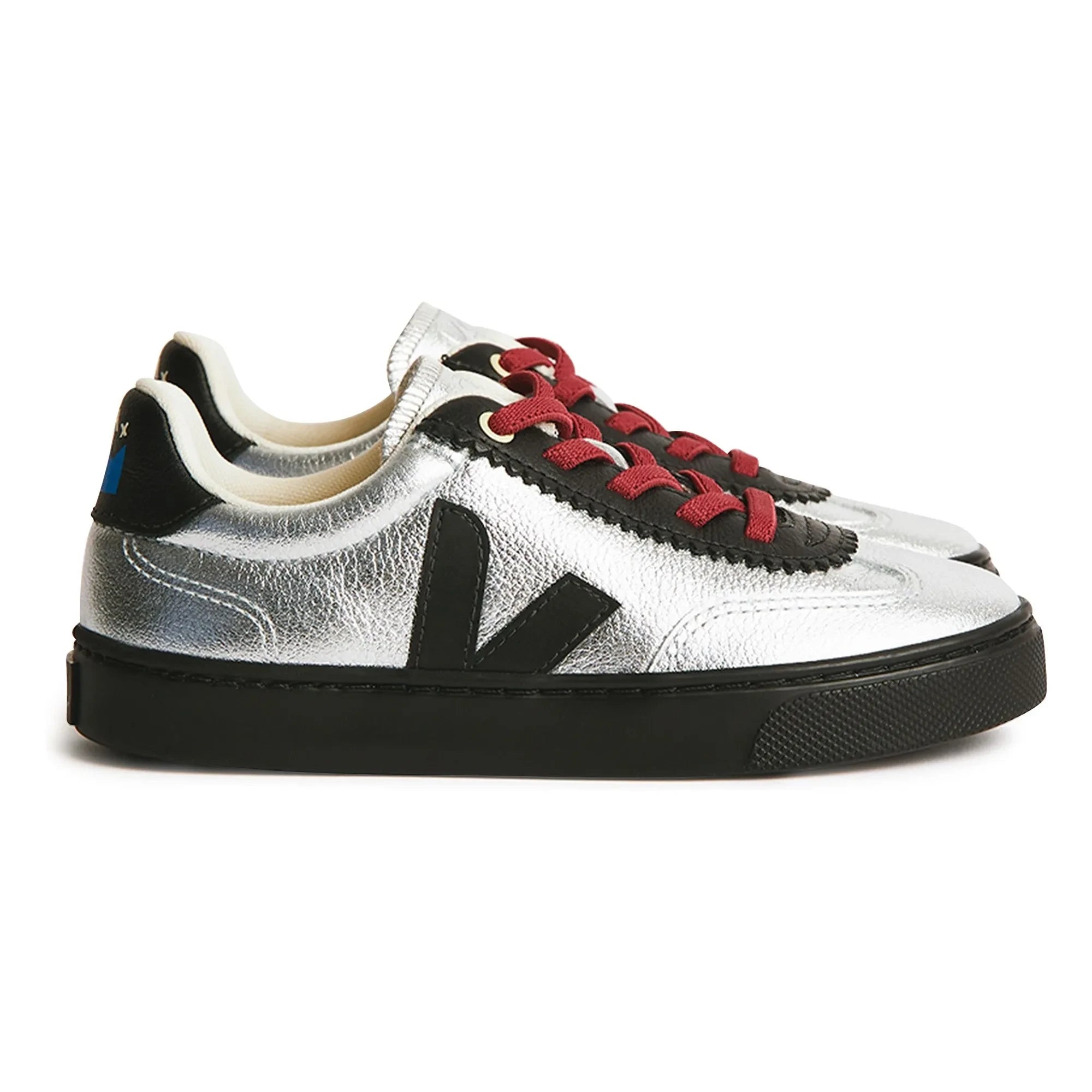 Veja - Veja x Jelly Mallow Small Volley Suede Lace-Up Sneakers | Silver