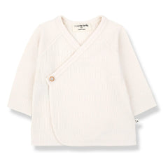 1+ in the family - Elodie Ribbed T-Shirt | Ecru