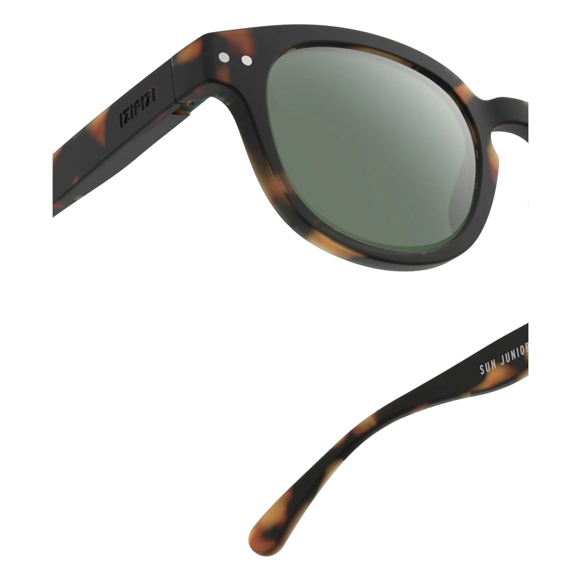 IZIPIZI - Sunglasses #C Junior Turtle Pattern | Brown
