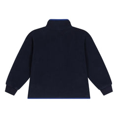 Petit Bateau - Fleecejacke mit Reißverschluss | Marineblau