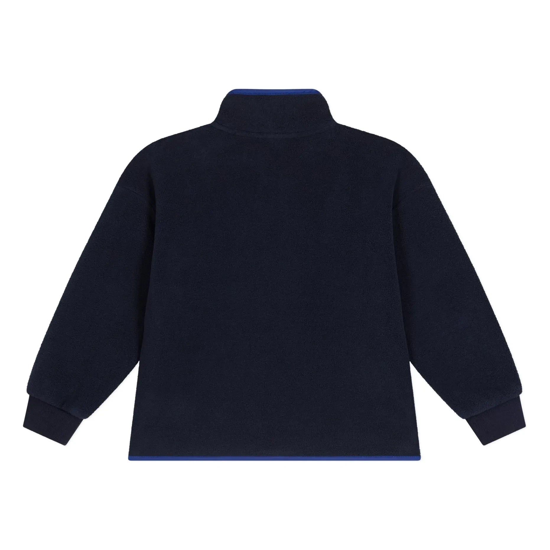 Petit Bateau - Fleecejacke mit Reißverschluss | Marineblau