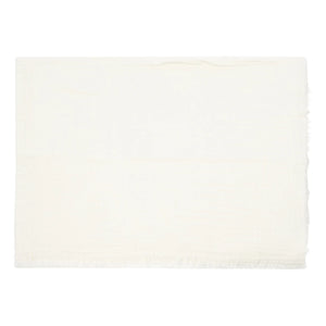 Haomy - Vanly Cotton Muslin Throw Blanket | Ivory