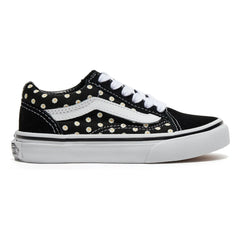 Vans - Old Skool Floral Pattern Lace-Up Sneakers | Black