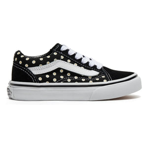 Vans - Old Skool Floral Pattern Lace-Up Sneakers | Black