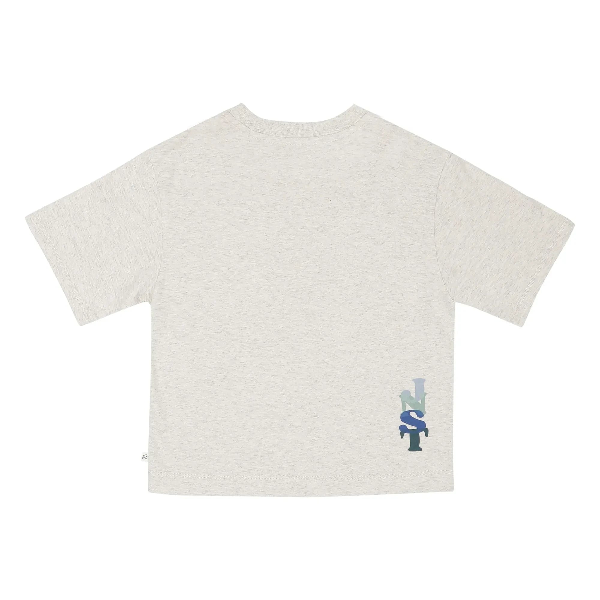 Jenest - Mase JNST T-Shirt aus Bio-Baumwolle | Hellgrau