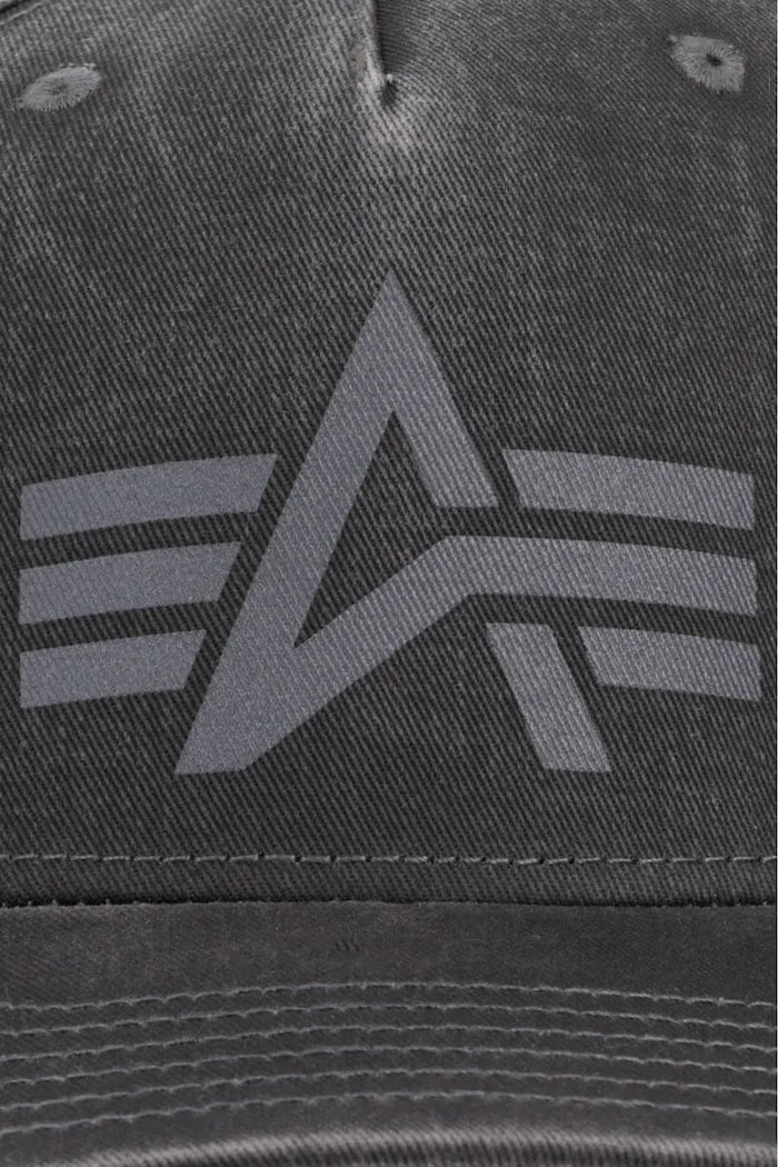 Alpha Industries деним козирkalı şapka DTM Logo Baseball