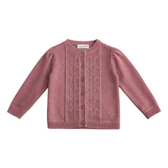 Lililotte - Vincianne Bio-Baumwoll-Cardigan | Rosa
