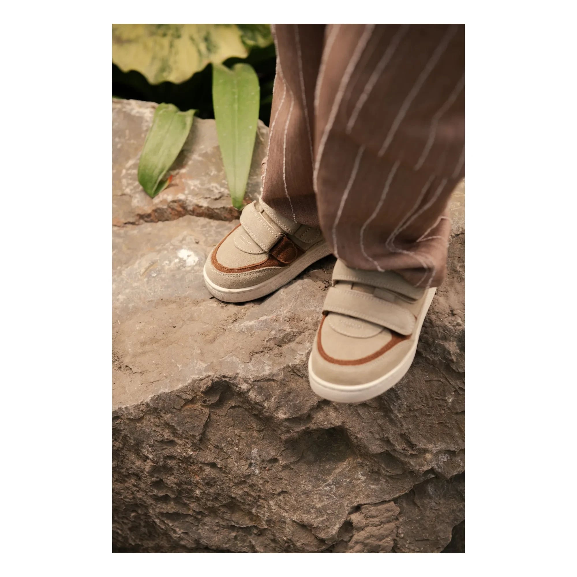 Donsje - Rinon Bär Wildleder-Sneaker | Beige