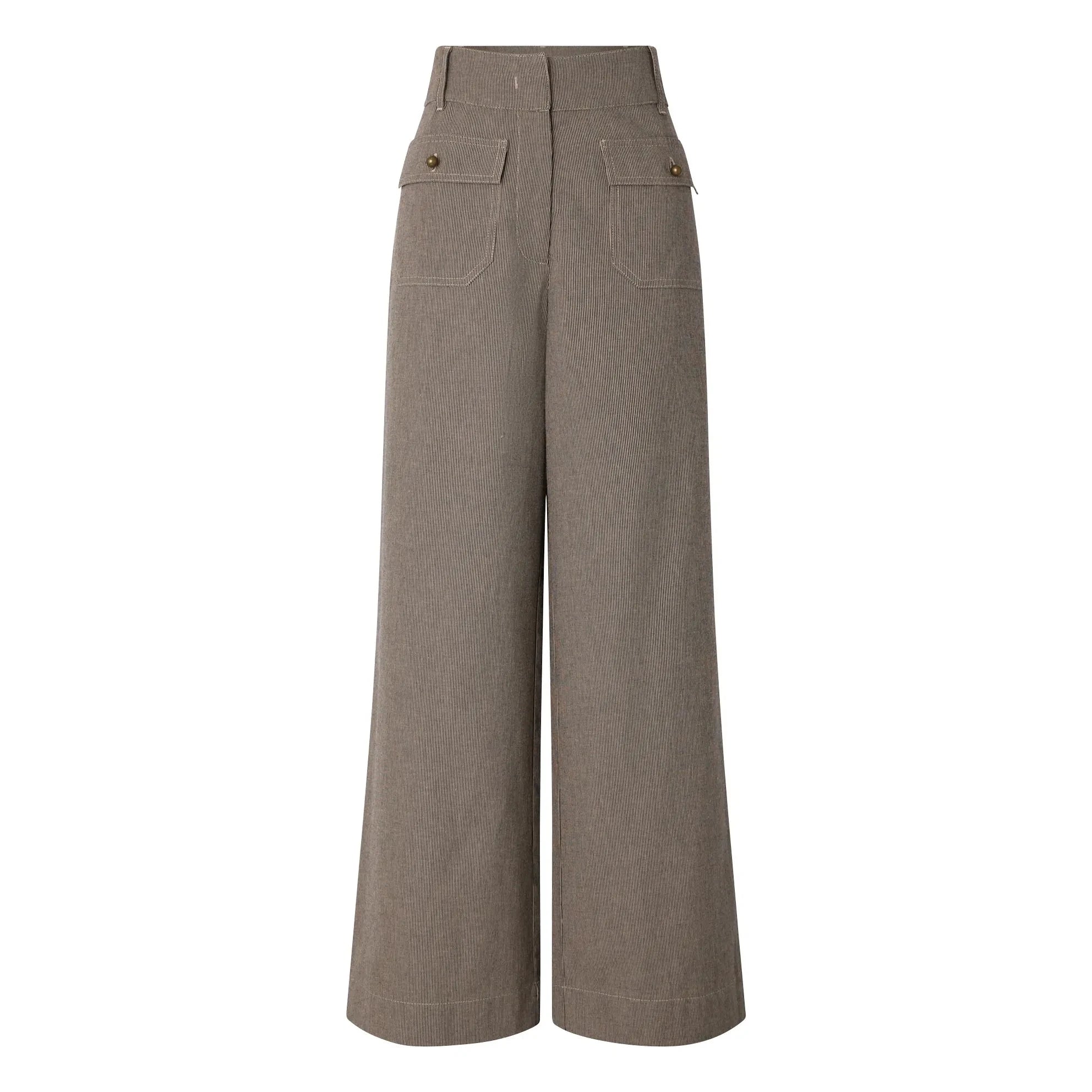 Sessùn - Manhaboo Gestreifte Jeans | Grau