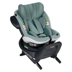 BeSafe iZi Turn i-Size Car Seat - Sea Green Melange-Car Seats- | Natural Baby Shower