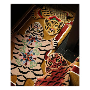 Doing Goods - Tula Wise Wollteppich Tiger | Rot