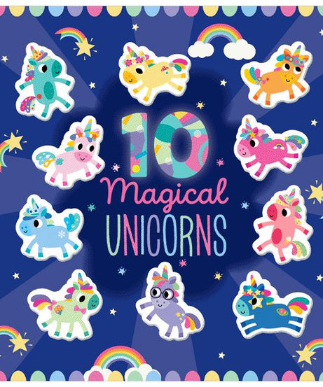 Make Believe Ideas - İngilizce 10 Sihirli Unicorn Kitap-Dinossi