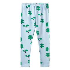 Wynken - Legging Lento Trees | Hellblau
