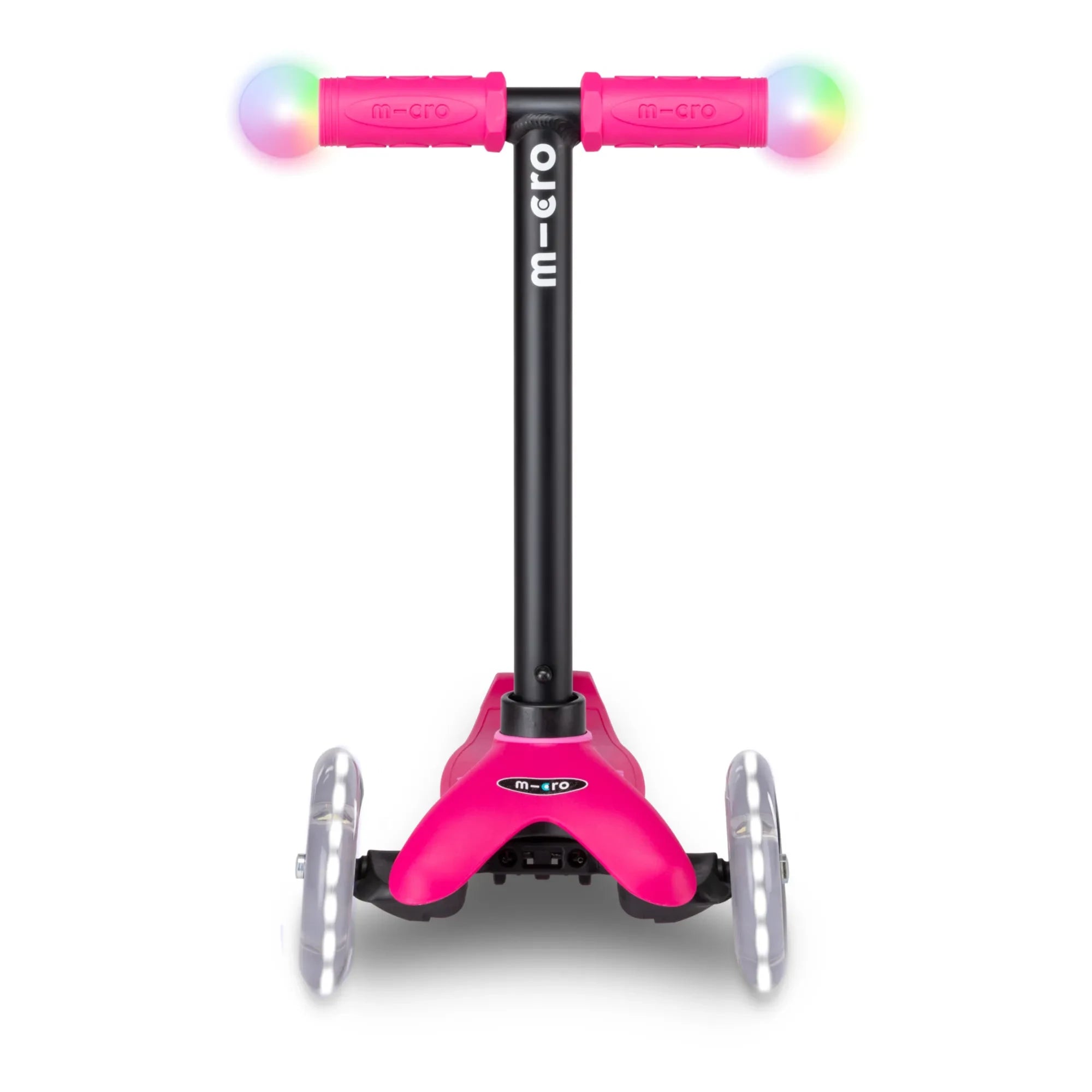Micro - Mini 3'ü 1 Arada LED scooter | Ahududu Kırmızısı