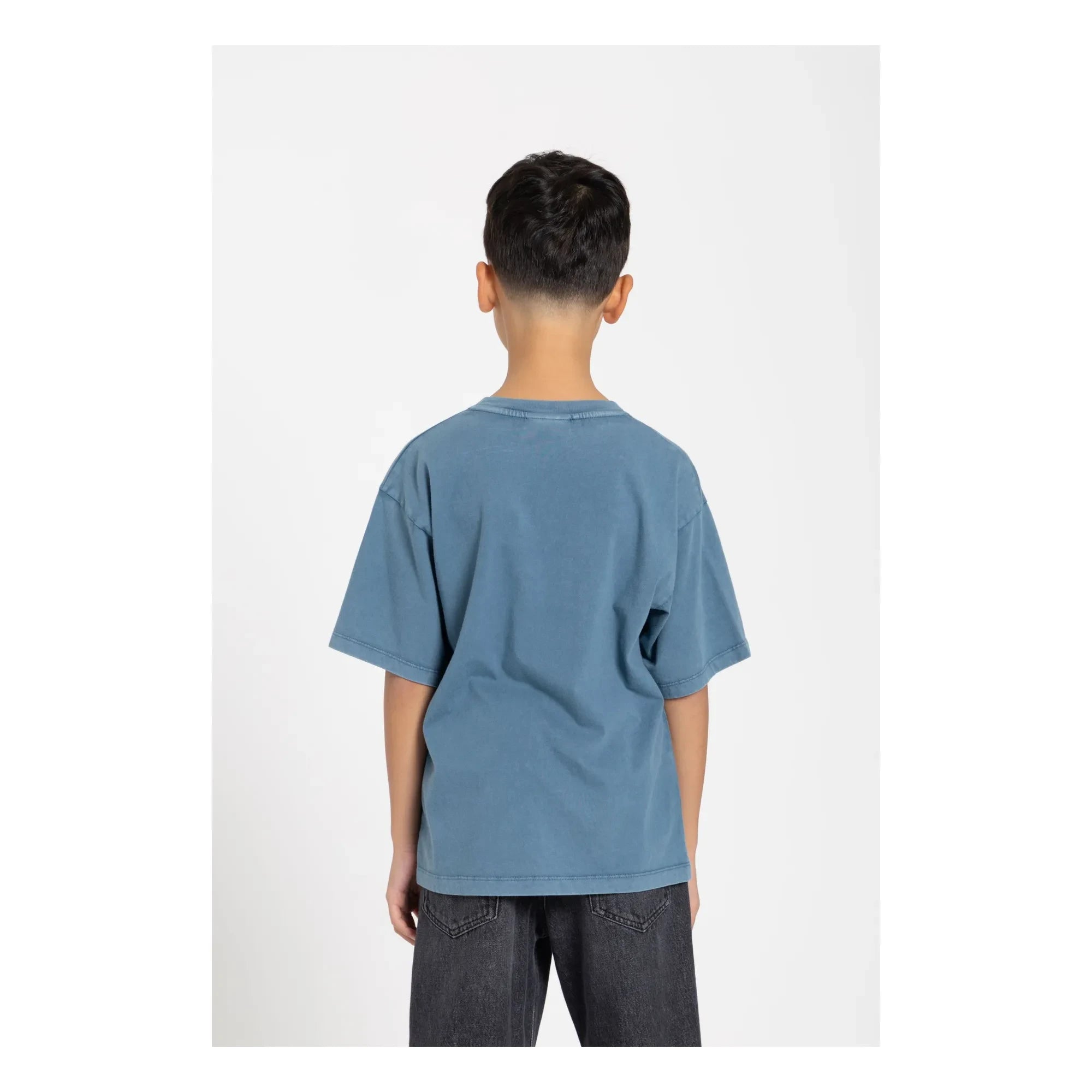 Hundred Pieces - Finn Organic Cotton T-Shirt | Blue